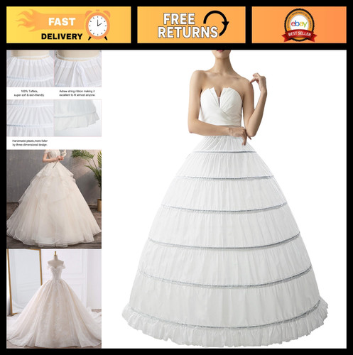 Hoop line petticoat - a-line,