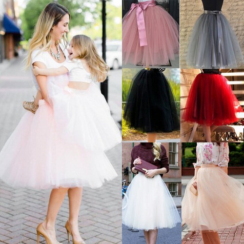 Layer tulle skirt girls - 7,