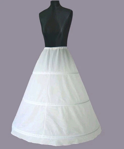 Hoop white crinoline - white,
