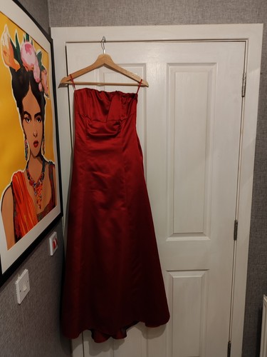 Debut debenhams red satin - debut, ball