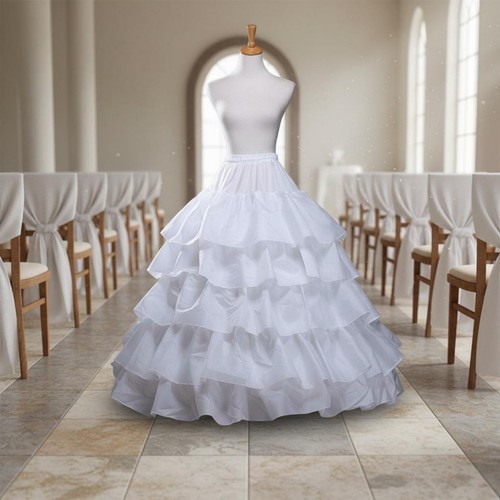 Wedding dress hoop skirt - dress, 4