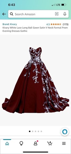 Prom dress wedding and - ,