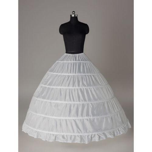 White hoop wedding ball - ball, gown