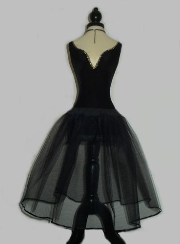 Black net petticoat uk - black,