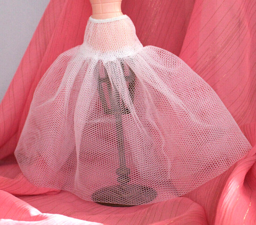 Barbie white crinoline - barbie,