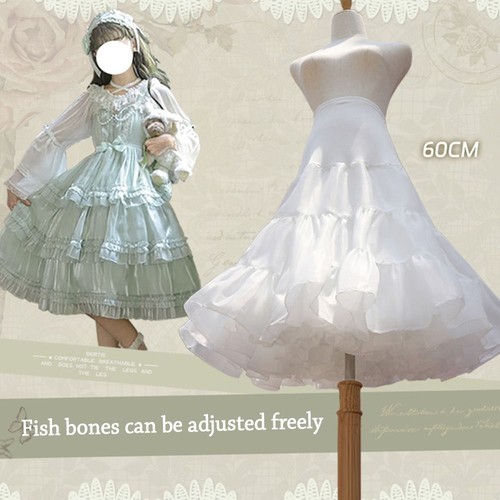 White underskirt crinoline - white, jk